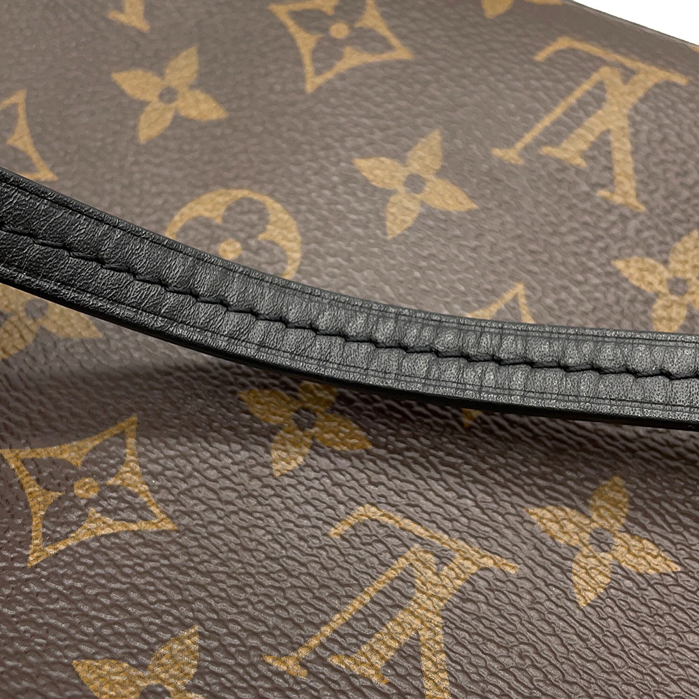 ルイヴィトン ショルダーバッグ モノグラム サントンジュ M43555 LOUIS VUITTON ヴィトン バッグ タッセル ブラック 黒