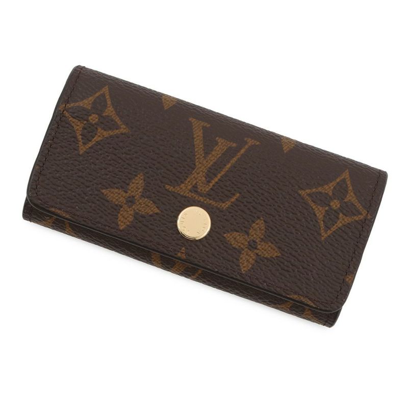 ルイヴィトン キーケース モノグラム ミュルティクレ 4 M28302 LOUIS VUITTON ヴィトン 4連キーケース ブルー 日本限定