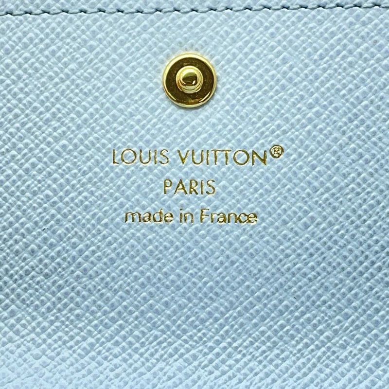 ルイヴィトン キーケース モノグラム ミュルティクレ 4 M28302 LOUIS VUITTON ヴィトン 4連キーケース ブルー 日本限定