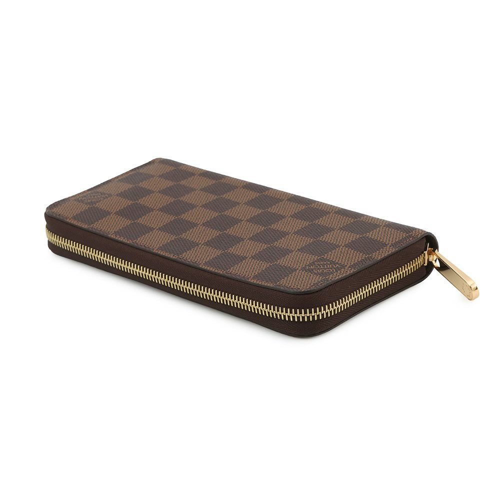 ルイヴィトン 長財布 ダミエ・エベヌ ジッピー・ウォレット N41661 LOUIS VUITTON ヴィトン 財布 ラウンドファスナー