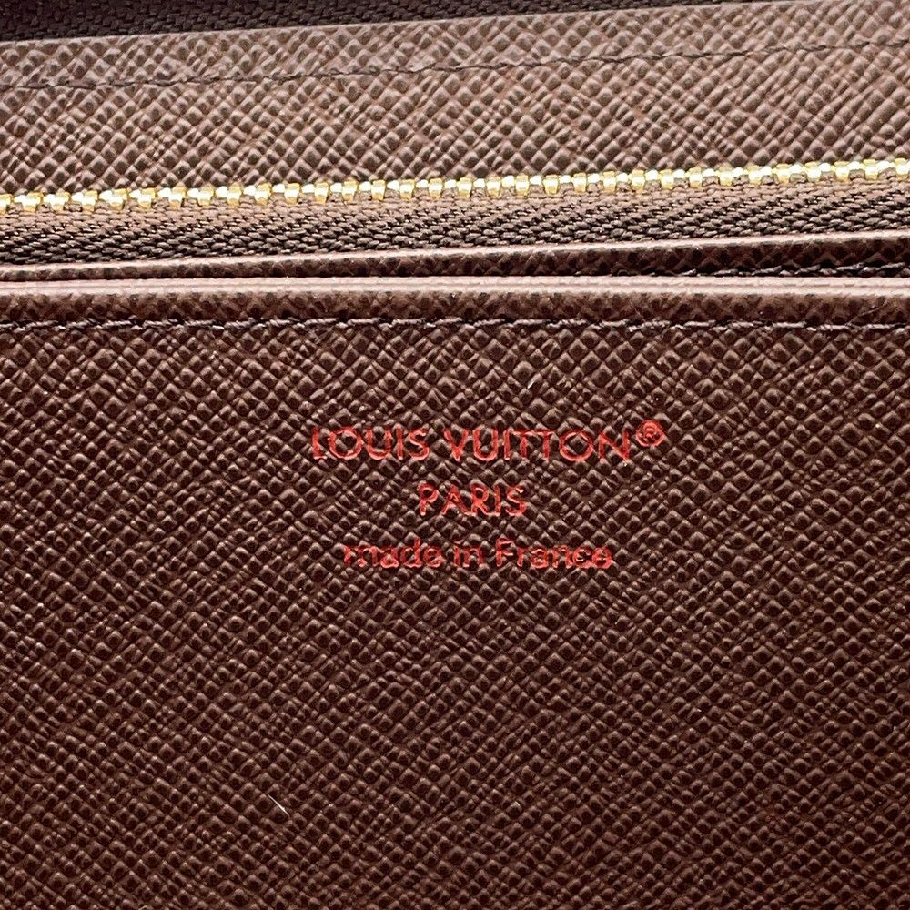 ルイヴィトン 長財布 ダミエ・エベヌ ジッピー・ウォレット N41661 LOUIS VUITTON ヴィトン 財布 ラウンドファスナー