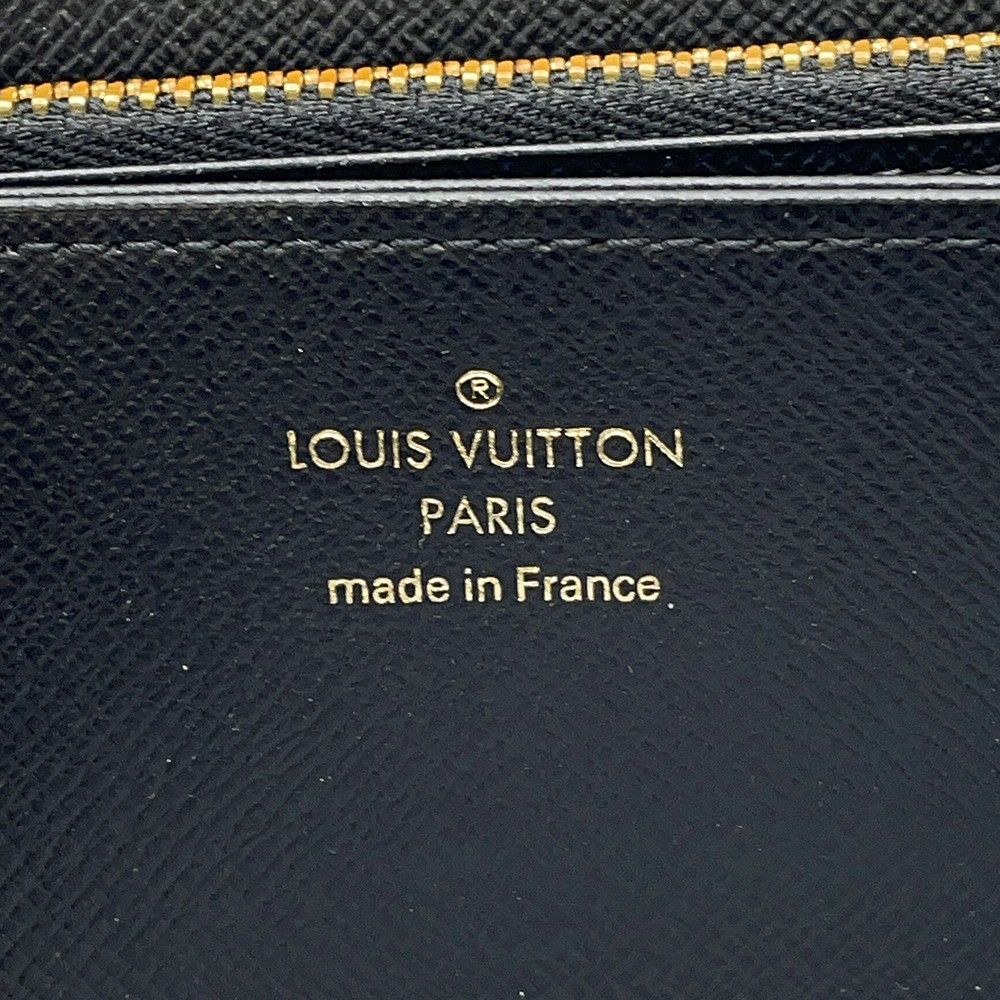 ルイヴィトン 長財布 モノグラム・ジャイアント/モノグラム・リバース ジッピー・ウォレット M69353 ラウンドファスナー ブラック 黒