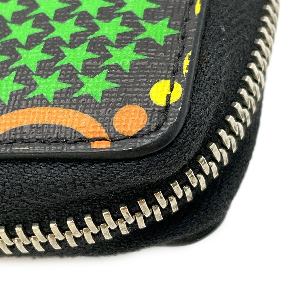 グッチ 長財布 GGサイケデリック ジップアラウンドウォレット 601079 GUCCI 財布 ラウンドファスナー 黒