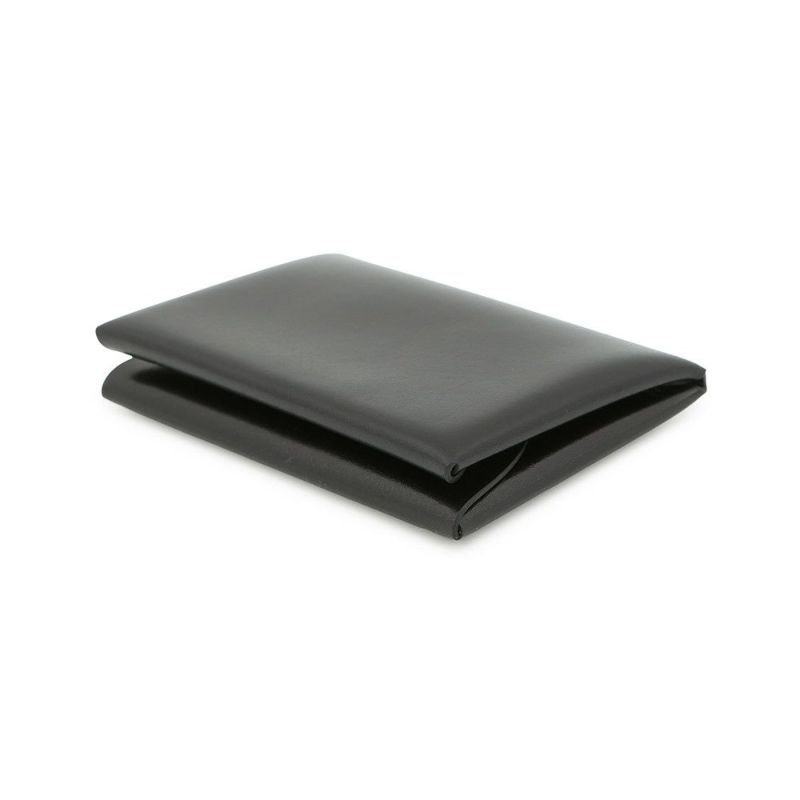 エルメス カードケース カルヴィ デュオ ブラック ボックスカーフ K刻印 HERMES 名刺入れ 小銭入れ 黒