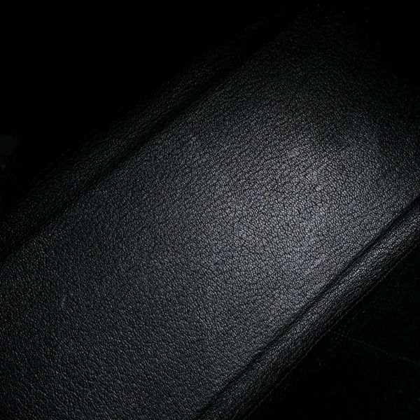 エルメス ハンドバッグ ケリー28 内縫い ブラック/シルバー金具 トゴ X刻印 ２wayショルダー 黒