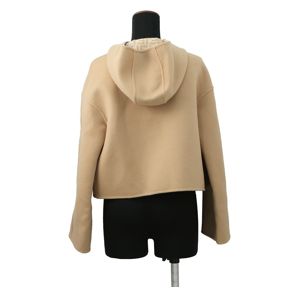 フェンディ ジャケット ズッカ リバーシブル ウール レディースサイズ36 FJ6993 FENDI アウター