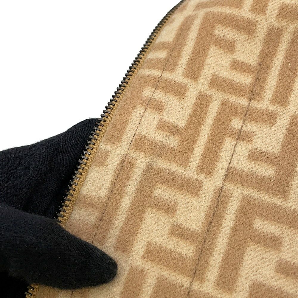 フェンディ ジャケット ズッカ リバーシブル ウール レディースサイズ36 FJ6993 FENDI アウター