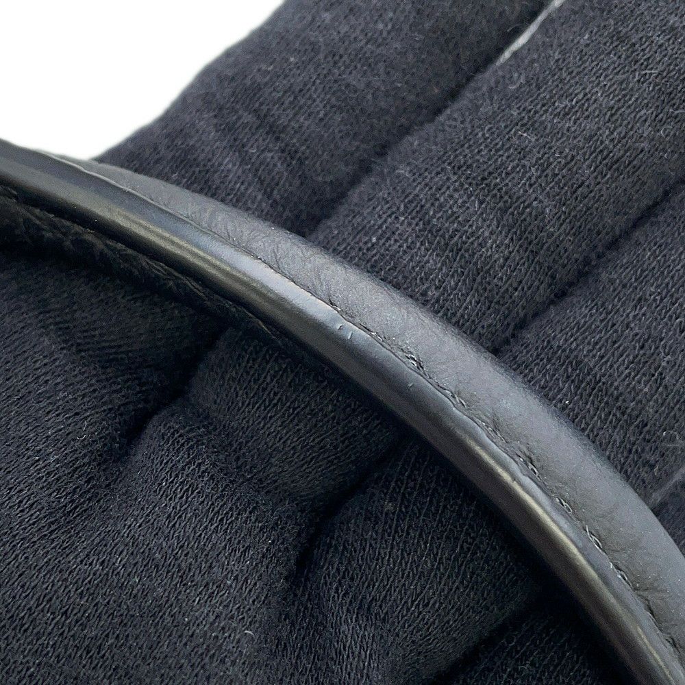 ザ ロウ ハンドバッグ ソフトマルゴー12 レザー W1586 THE ROW 2way 黒