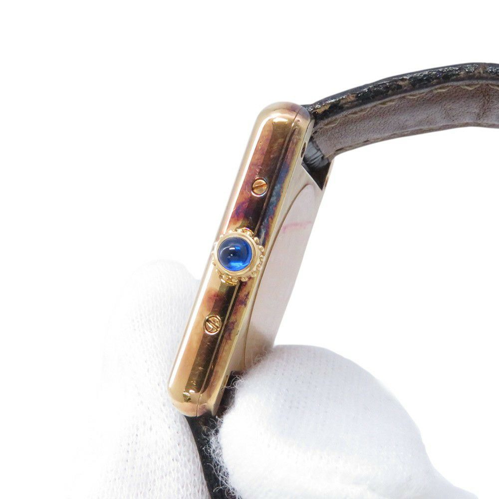 カルティエ マストタンク ヴェルメイユ SM W1004054 Cartier 腕時計 ホワイト/グレー文字盤