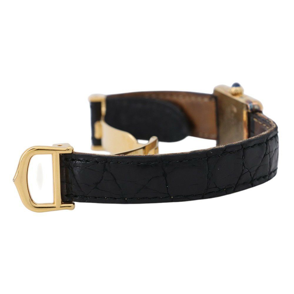 カルティエ マストタンク SM ヴェルメイユ Cartier 腕時計 ホワイト/グレー文字盤