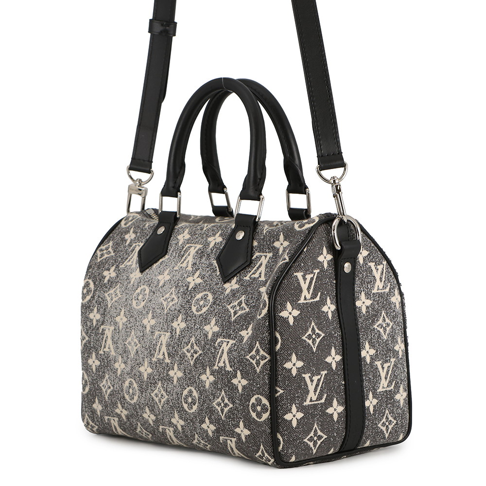 ルイヴィトン ハンドバッグ モノグラム・ジャガードデニム スピーディ・バンドリエール 25 M21464 ヴィトン バッグ 2way ショルダー