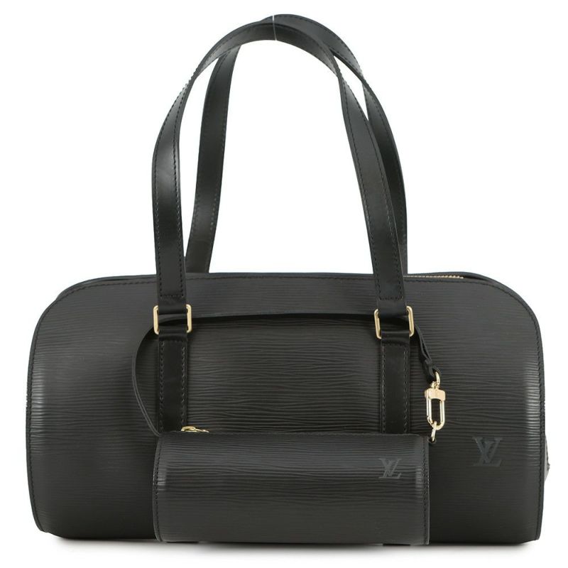 ルイヴィトン ハンドバッグ エピ スフロ M52222 LOUIS VUITTON ヴィトン バッグ ミニボストン 黒 ブラック ポーチ付き