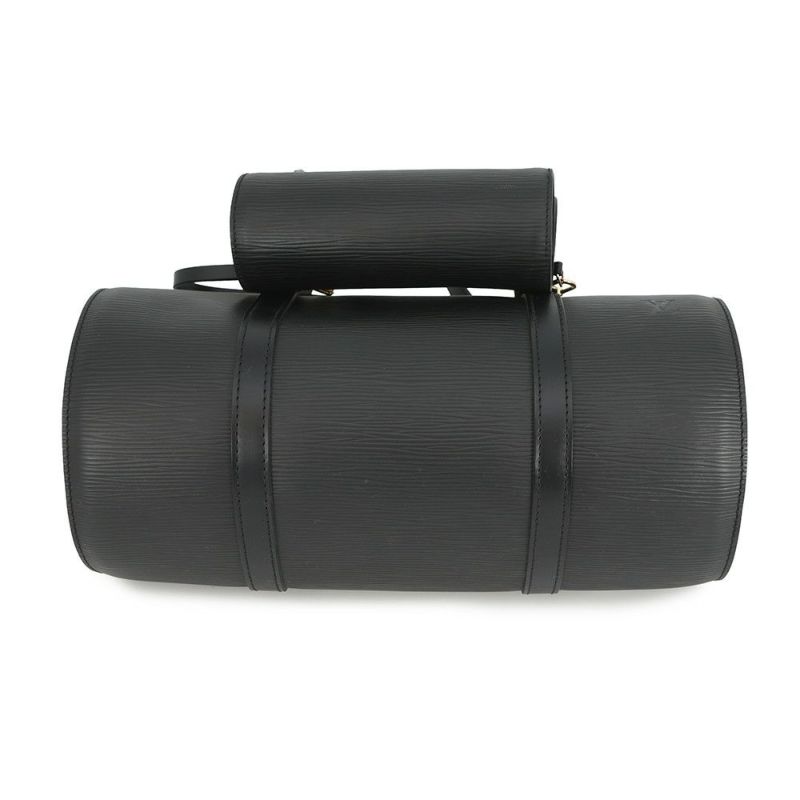 ルイヴィトン ハンドバッグ エピ スフロ M52222 LOUIS VUITTON ヴィトン バッグ ミニボストン 黒 ブラック ポーチ付き