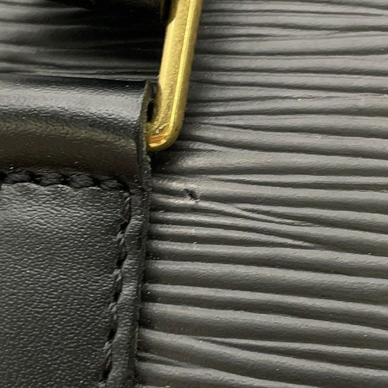 ルイヴィトン ハンドバッグ エピ スフロ M52222 LOUIS VUITTON ヴィトン バッグ ミニボストン 黒 ブラック ポーチ付き