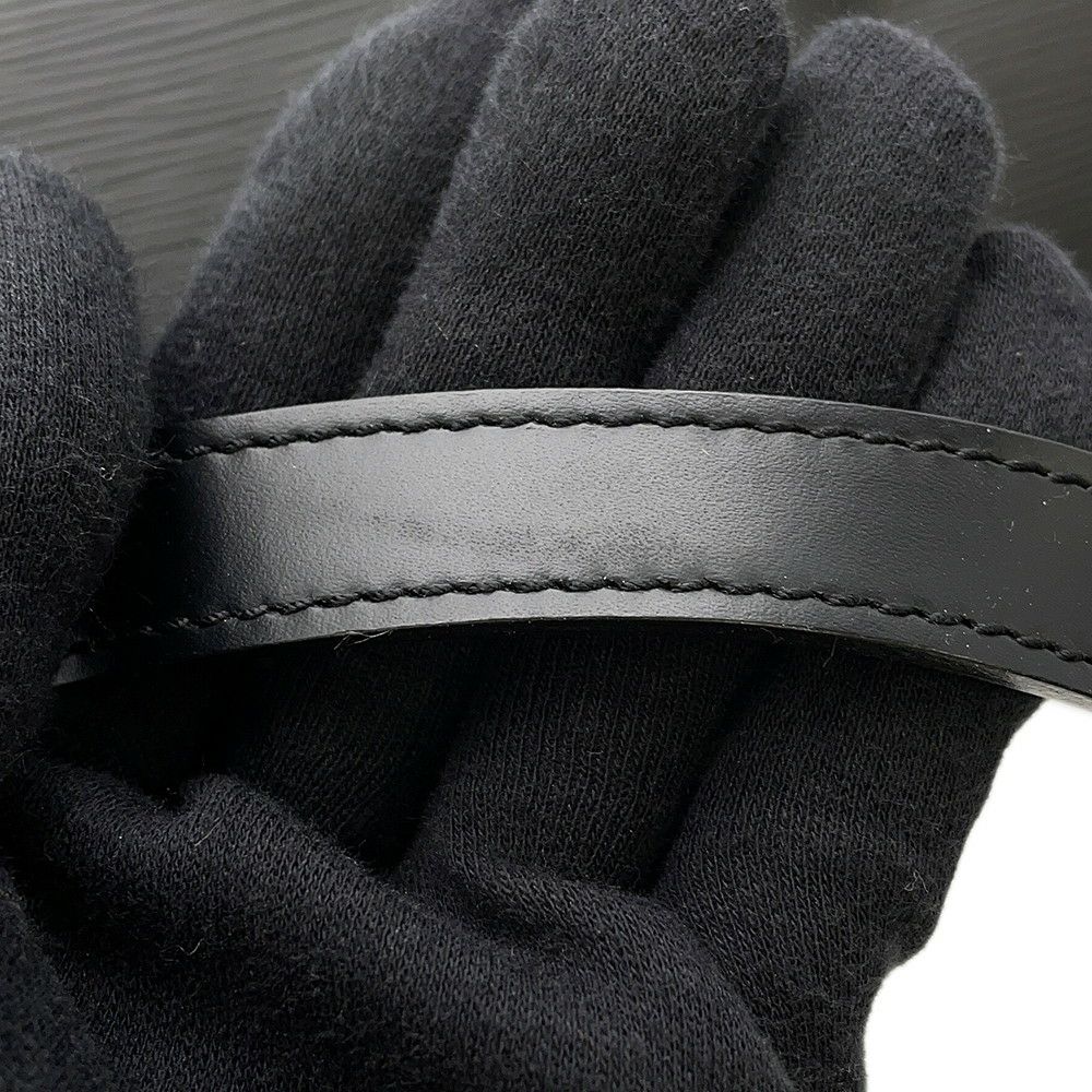ルイヴィトン ハンドバッグ エピ スフロ M52222 LOUIS VUITTON ヴィトン バッグ ミニボストン 黒 ブラック ポーチ付き