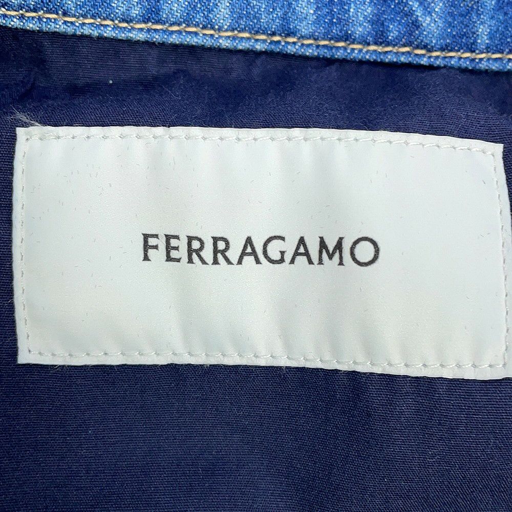 フェラガモ ジャケット デニムジャケット コットン レディースサイズ38 Ferragamo アウター