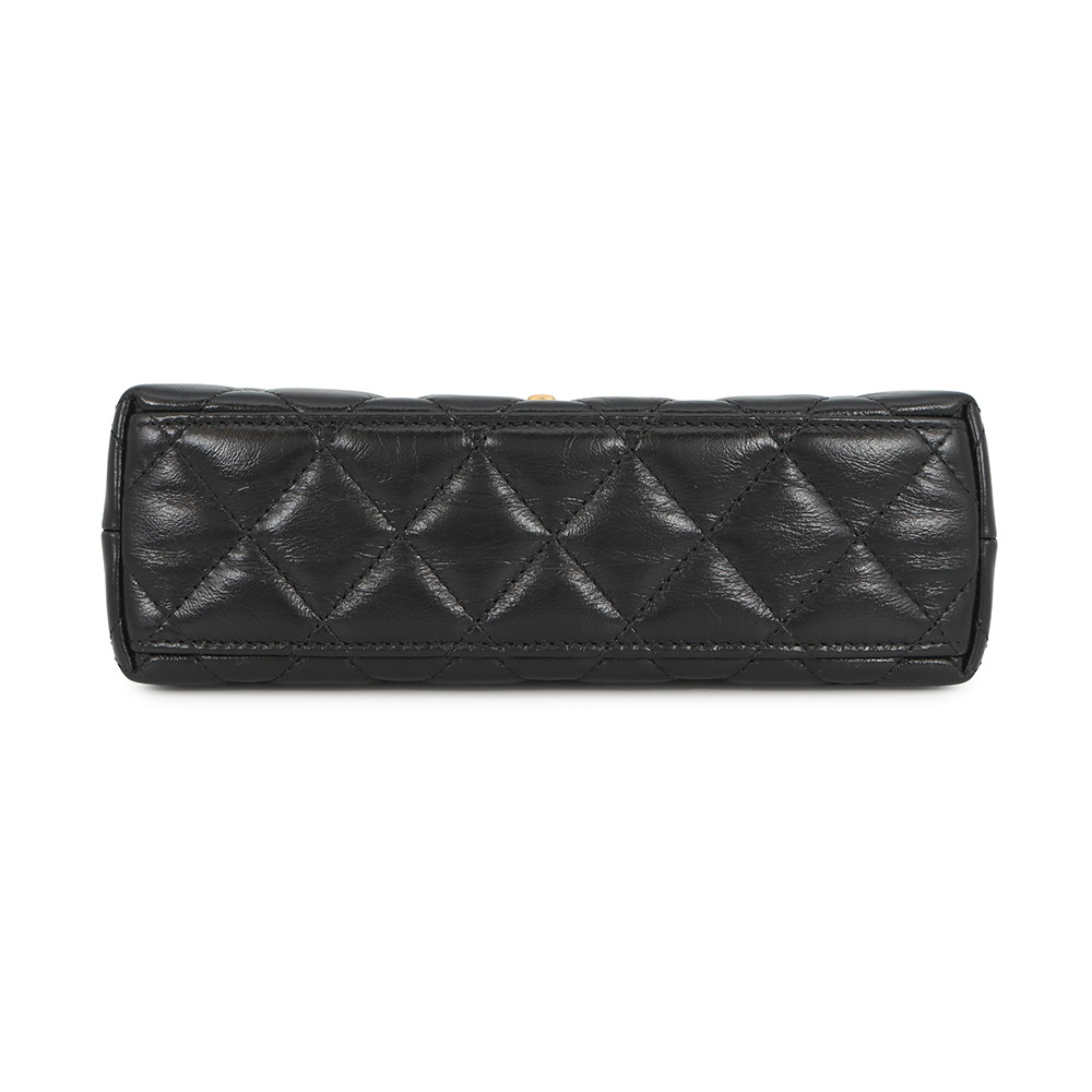 シャネル ハンドバッグ ミニ マトラッセ ココマーク レザー AS4416 CHANEL 2wayショルダーバッグ 黒