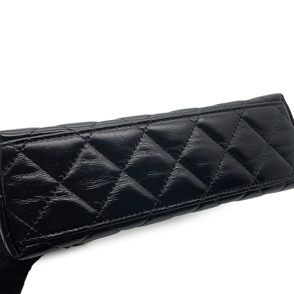 シャネル ハンドバッグ ミニ マトラッセ ココマーク レザー AS4416 CHANEL 2wayショルダーバッグ 黒