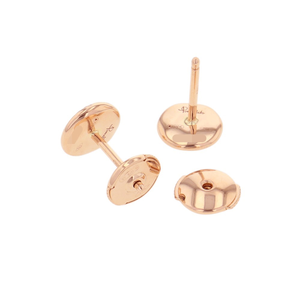 ポメラート ピアス サッビア ブラウンダイヤモンド 44P 計0.48ct K18PGピンクゴールド POB2042-O7000-DBR00 Pomellato