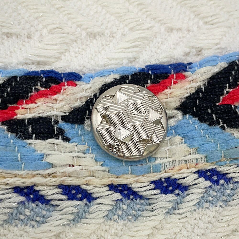 シャネル ベスト コットン レディースサイズ38 P54119 CHANEL トップス 白