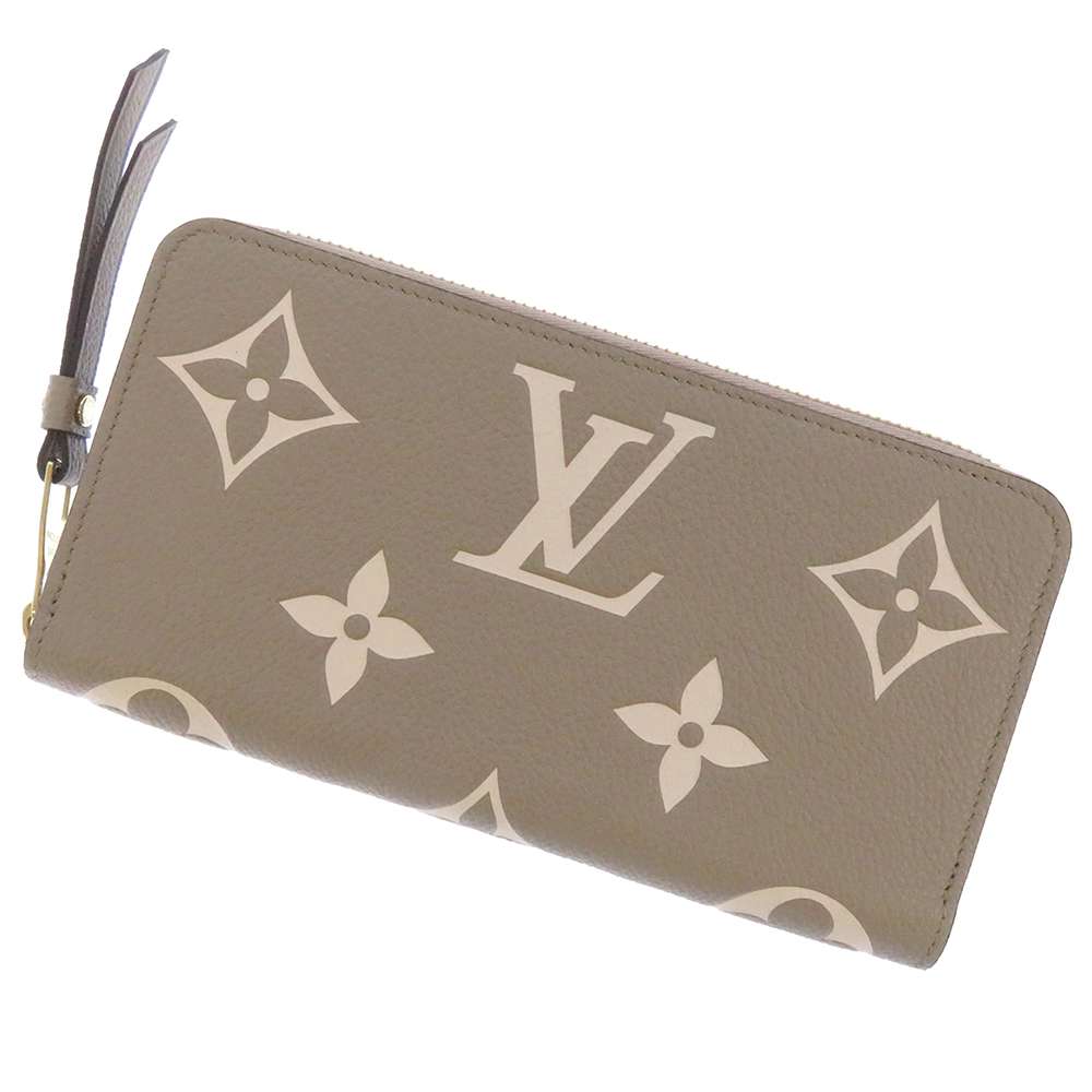 新品 ルイヴィトン 長財布 モノグラム・アンプラント ジッピー・ウォレット M69794 LOUIS VUITTON トゥルトレールクレーム