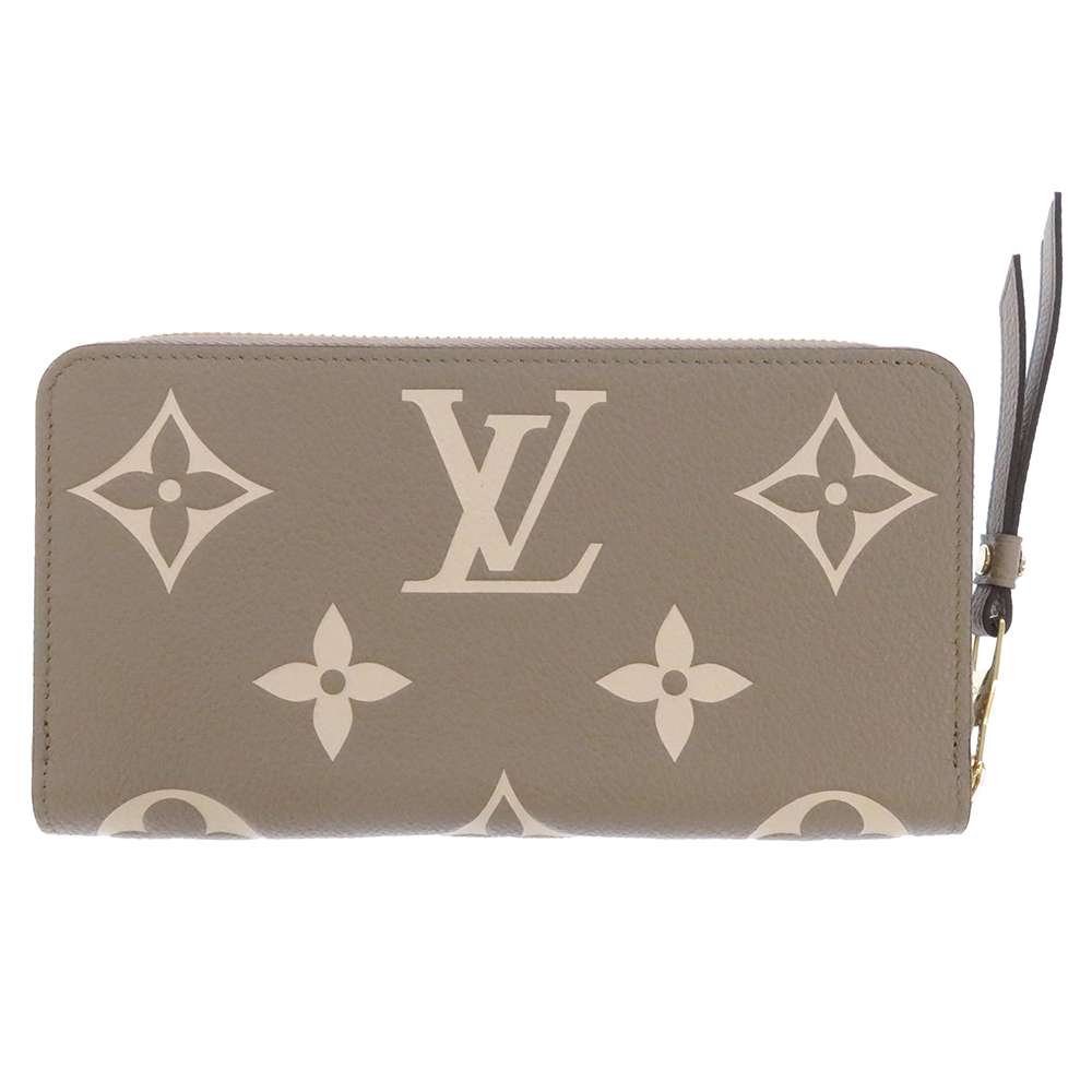 新品 ルイヴィトン 長財布 モノグラム・アンプラント ジッピー・ウォレット M69794 LOUIS VUITTON トゥルトレールクレーム