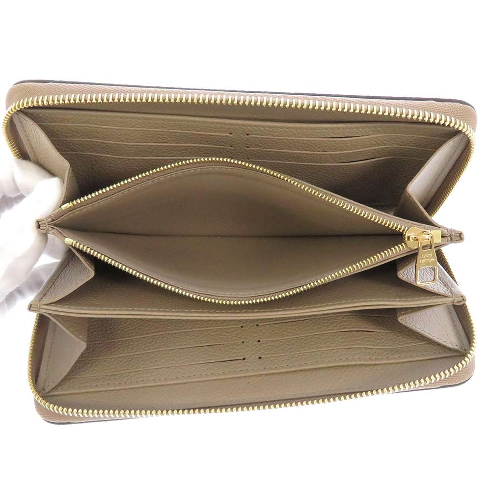 新品 ルイヴィトン 長財布 モノグラム・アンプラント ジッピー・ウォレット M69794 LOUIS VUITTON トゥルトレールクレーム