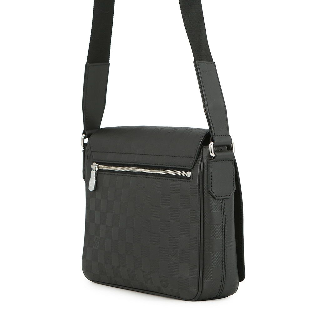 ルイヴィトン ショルダーバッグ ダミエ・アンフィニ ディストリクト PM NV3 N42711 LOUIS VUITTON バッグ 黒 ブラック