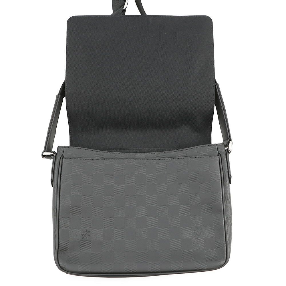 ルイヴィトン ショルダーバッグ ダミエ・アンフィニ ディストリクト PM NV3 N42711 LOUIS VUITTON バッグ 黒 ブラック