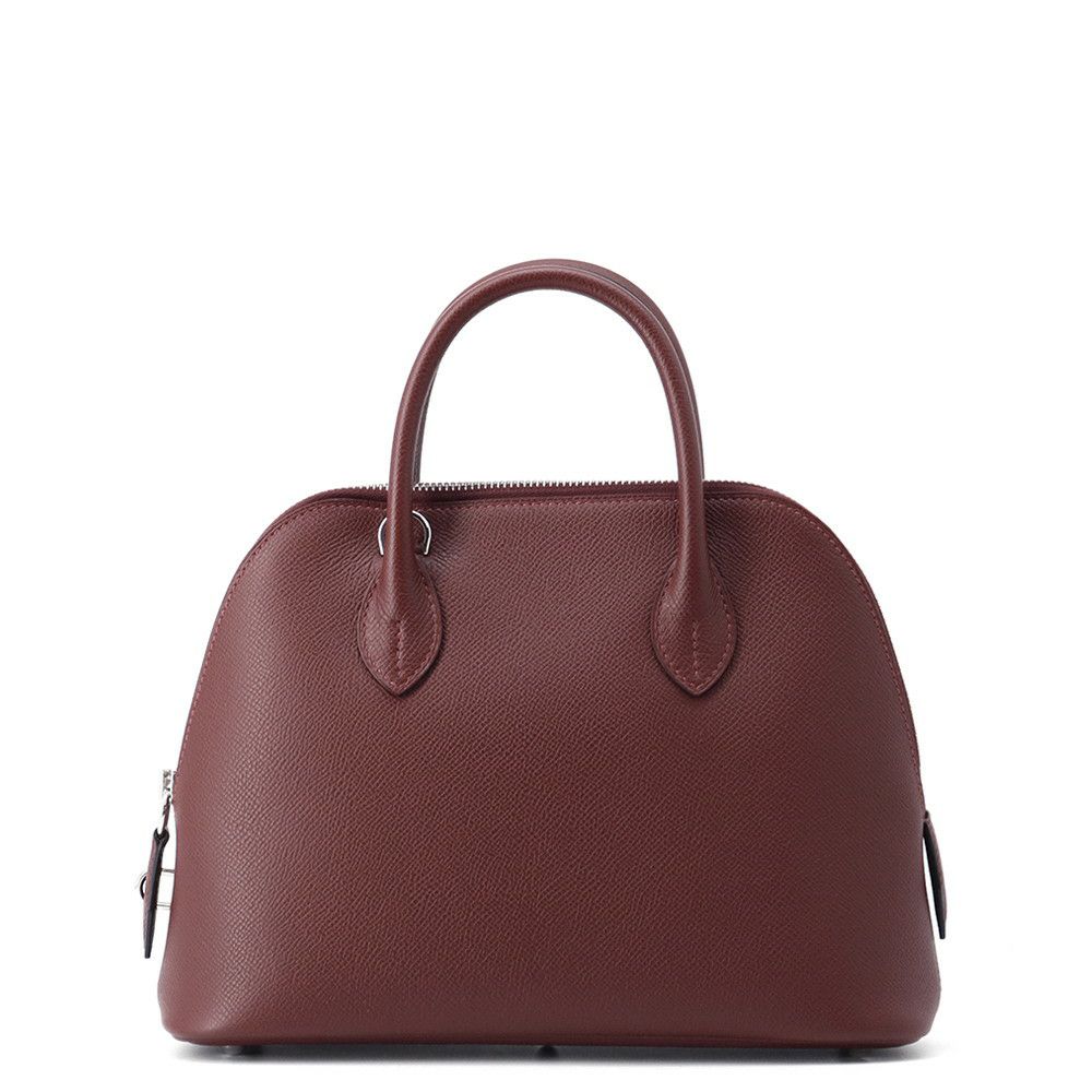 エルメス ボリード1923 25 ルージュアッシュ/シルバー金具 エプソン K刻印 ２wayショルダー