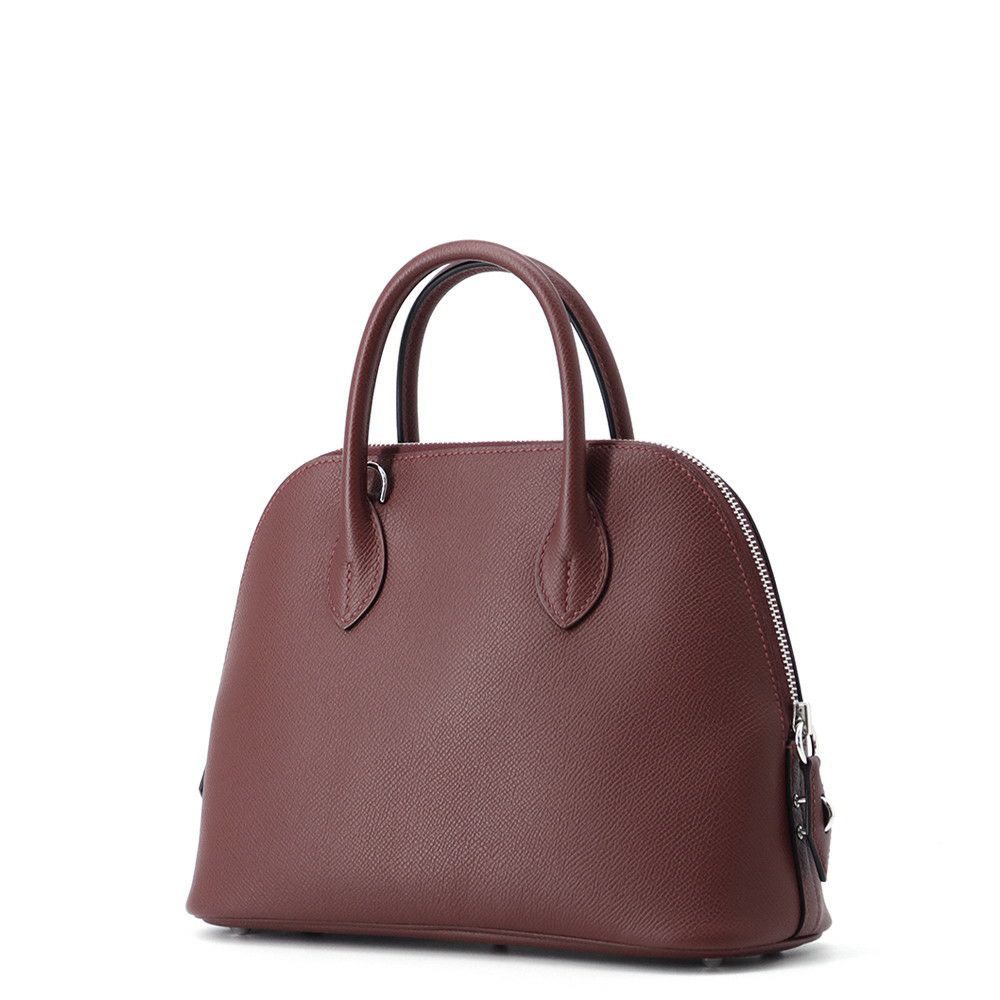 エルメス ボリード1923 25 ルージュアッシュ/シルバー金具 エプソン K刻印 ２wayショルダー