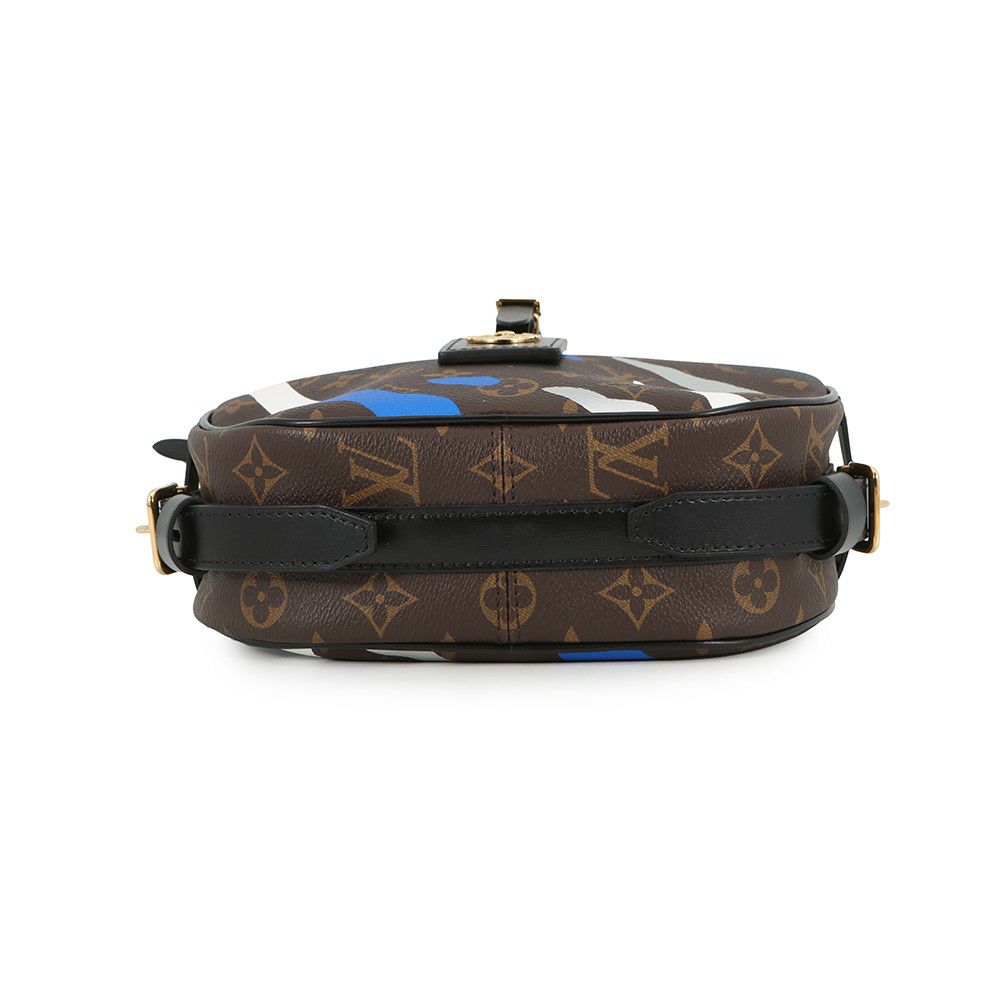 ルイ ヴィトン ショルダーバッグ モノグラム ボワット・シャポースープルM45095 LOUIS VUITTON ブラック 黒 白