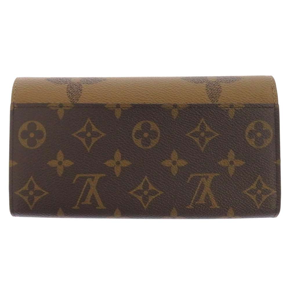 ルイヴィトン 長財布 モノグラム・ジャイアント リバース ポルトフォイユ・サラ M80726 LOUIS VUITTON 黒