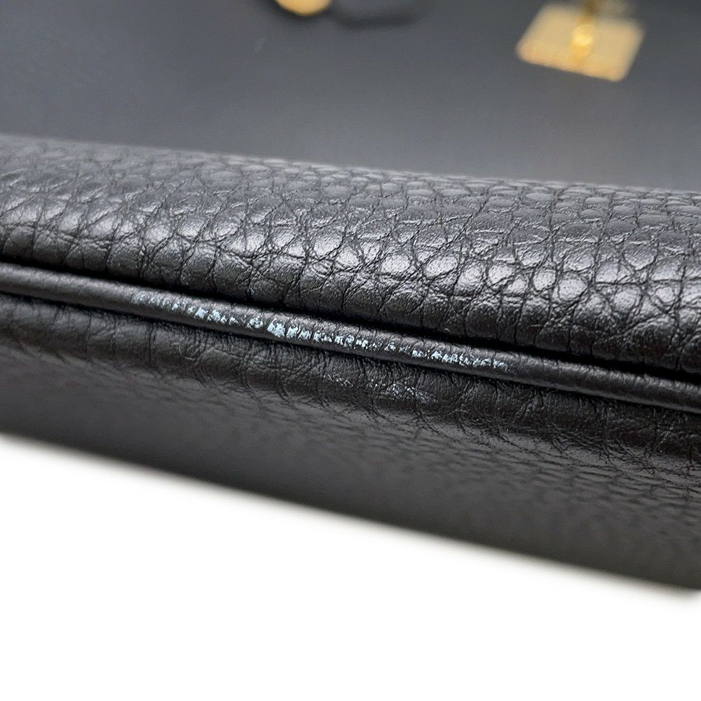 エルメス バーキン40 ブラック/ゴールド金具 トゴ Z刻印 HERMES Birkin ハンドバッグ 黒
