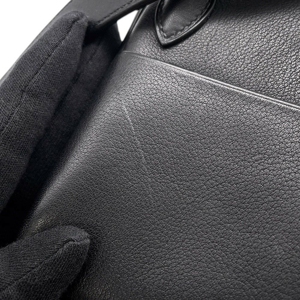 エルメス リンディ ミニ ブラック/シルバー金具 ヴォリュプト K刻印 ２wayショルダー 黒