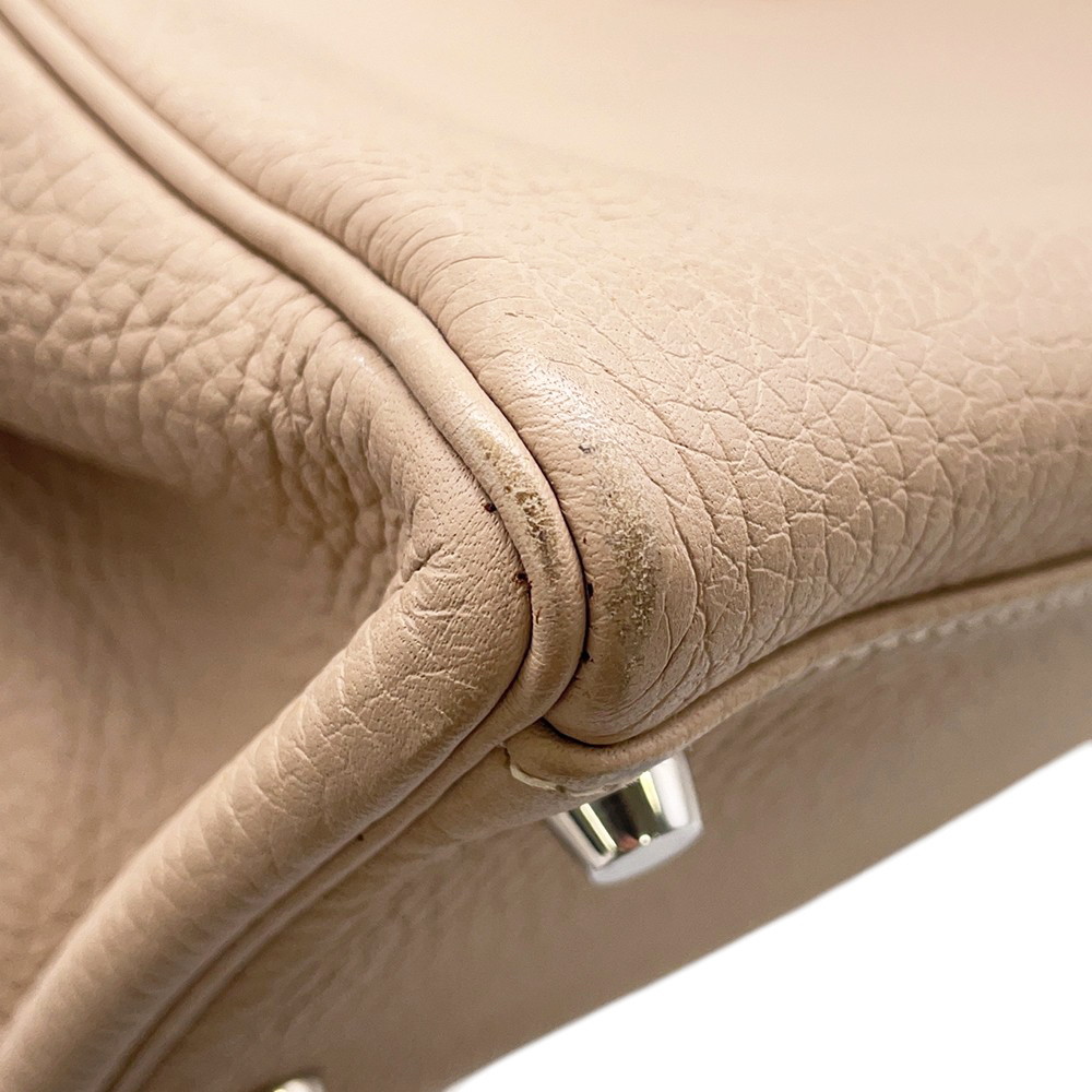 エルメス ハンドバッグ ケリー32 内縫い アルジル/シルバー金具 トリヨンクレマンス □Q刻印 ２wayショルダー