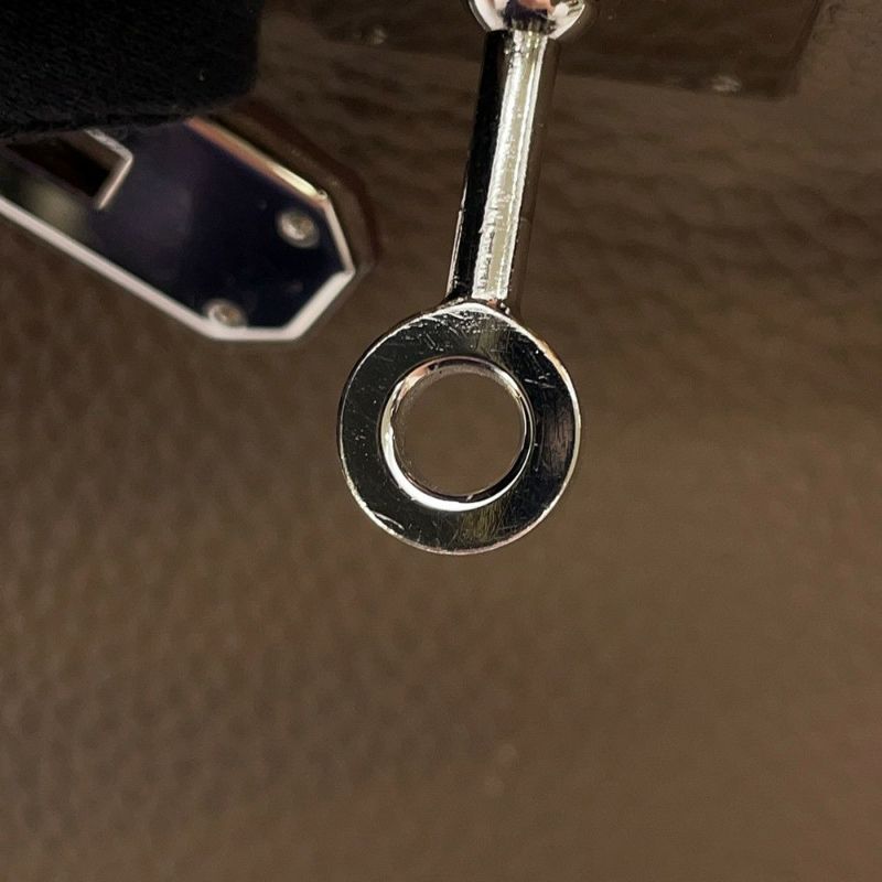 エルメス ハンドバッグ ケリー28 内縫い エトゥープ/シルバー金具 トゴ T刻印 ２wayショルダー