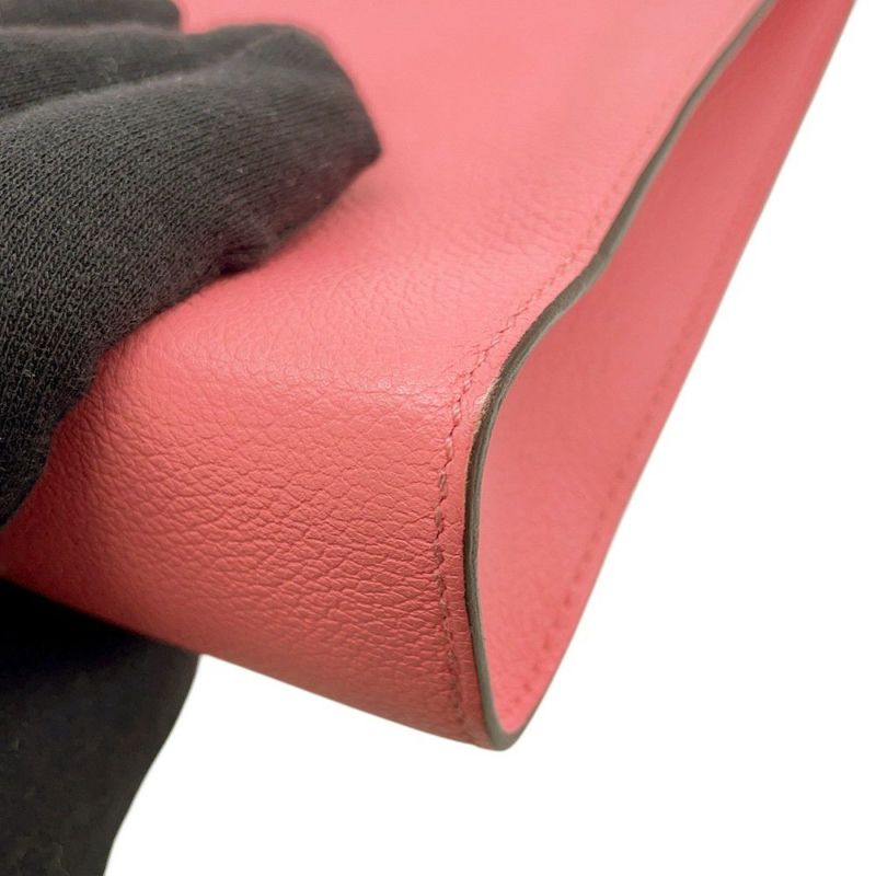 エルメス ポーチ ジップ アンドゴー ローズエテ/シルバー金具 エバーカラー Y刻印