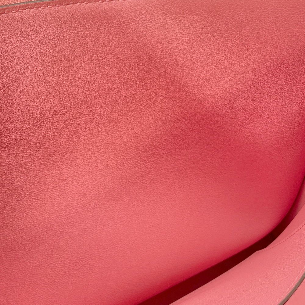 エルメス ポーチ ジップ アンドゴー ローズエテ/シルバー金具 エバーカラー Y刻印