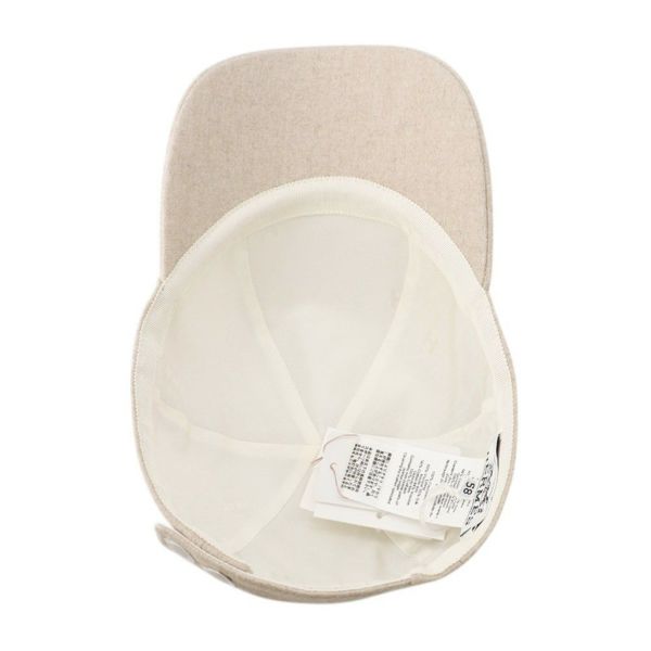 エルメス キャップ セレナ エプロン ドール カシミヤ サイズ58 HERMES 帽子