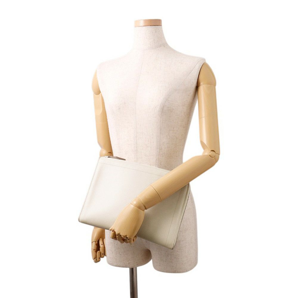 エルメス クラッチバッグ ジップ タブレット べトン/シルバー金具 エバーカラー D刻印 セカンドバッグ メンズ