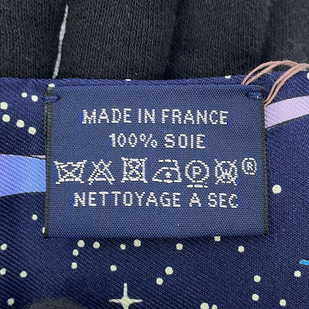 エルメス スカーフ ツイリー スペースダービー Space Derby HERMES シルクツイル 2022年秋冬