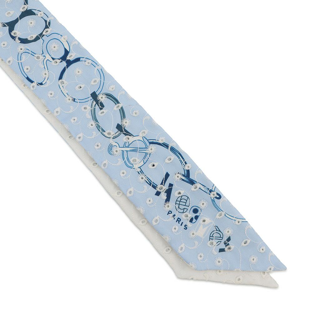 エルメス スカーフ ツイリー ド・レ・ブックル・ブロデリー・アングレーズ Do Re Boucles Broderie Anglaise 2023春夏