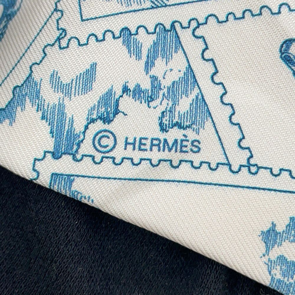 エルメス スカーフ ツイリー フォーブルの切手愛好家 HERMES シルクツイル 2025年秋冬