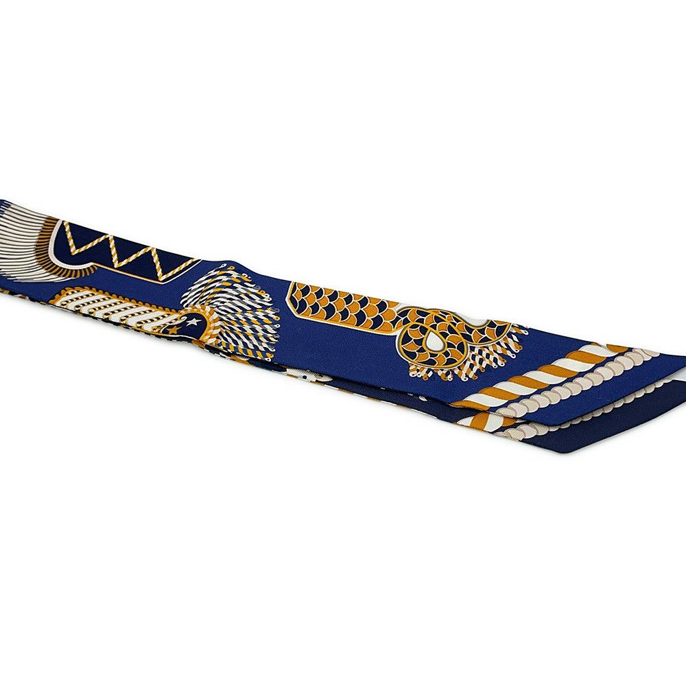 エルメス スカーフ ツイリー 式典肩章 EPAULETTES DE GALA HERMES シルク 2023年秋冬