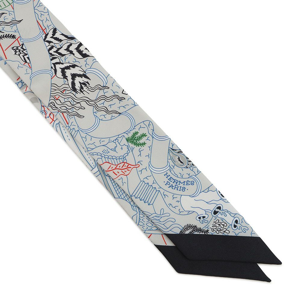 エルメス スカーフ ツイリー スプラッシュパーク SPRASH PARK HERMES シルクツイル 2024春夏