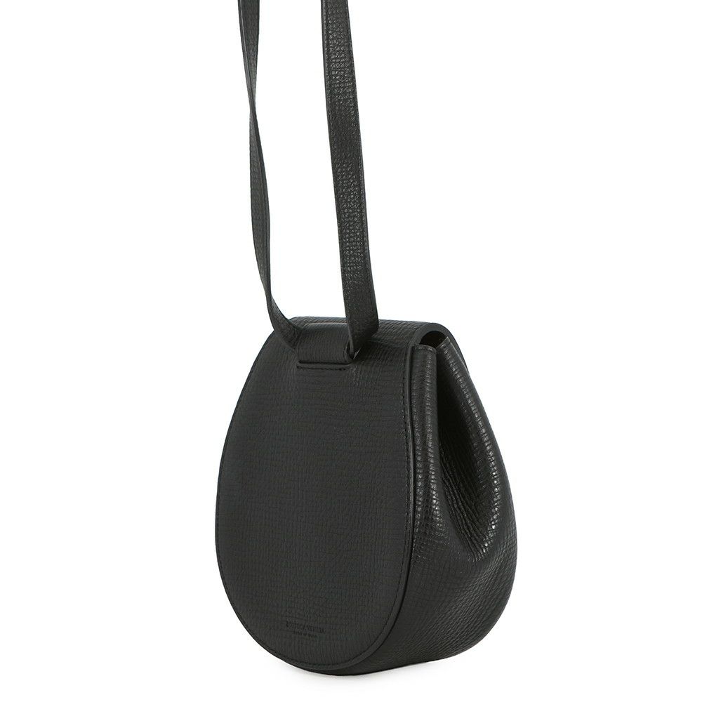 ボッテガヴェネタ ショルダーバッグ パルメラート ベルトバッグ レザー 576643 BOTTEGA VENETA 黒