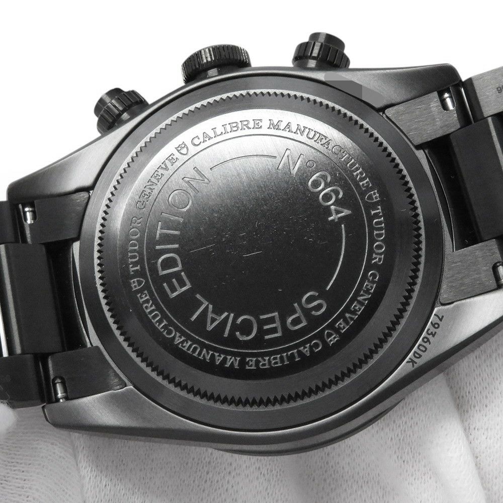 チュードル ヘリテージ ブラックベイ クロノ ダーク 世界限定1181本 TUDOR チューダー 腕時計 黒文字盤