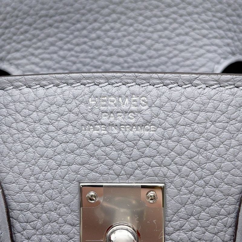 エルメス バーキン25 グリパンタン/シルバー金具 トゴ G刻印 HERMES Birkin ハンドバッグ