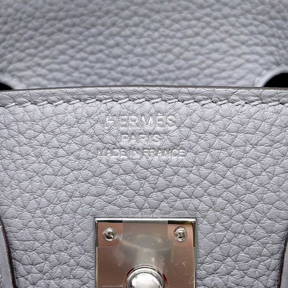 エルメス バーキン25 グリパンタン/シルバー金具 トゴ G刻印 HERMES Birkin ハンドバッグ